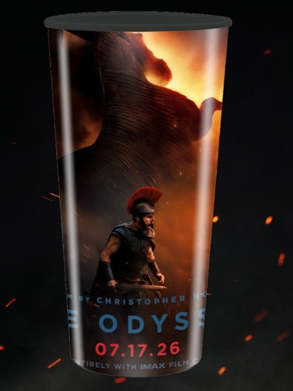The Odyssey Hard Plastic Cup w/o Lid & Straw